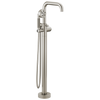 Litze Single-Handle Freestanding Tub Filler - Less Handle - Brilliance® Luxe Nickel®