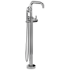 Brizo Litze Single-Handle Freestanding Tub Filler - Less Handle - Complete Kit - Polished Chrome