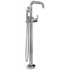 Brizo Litze Single-Handle Freestanding Tub Filler - Less Handle - Complete Kit - Polished Chrome