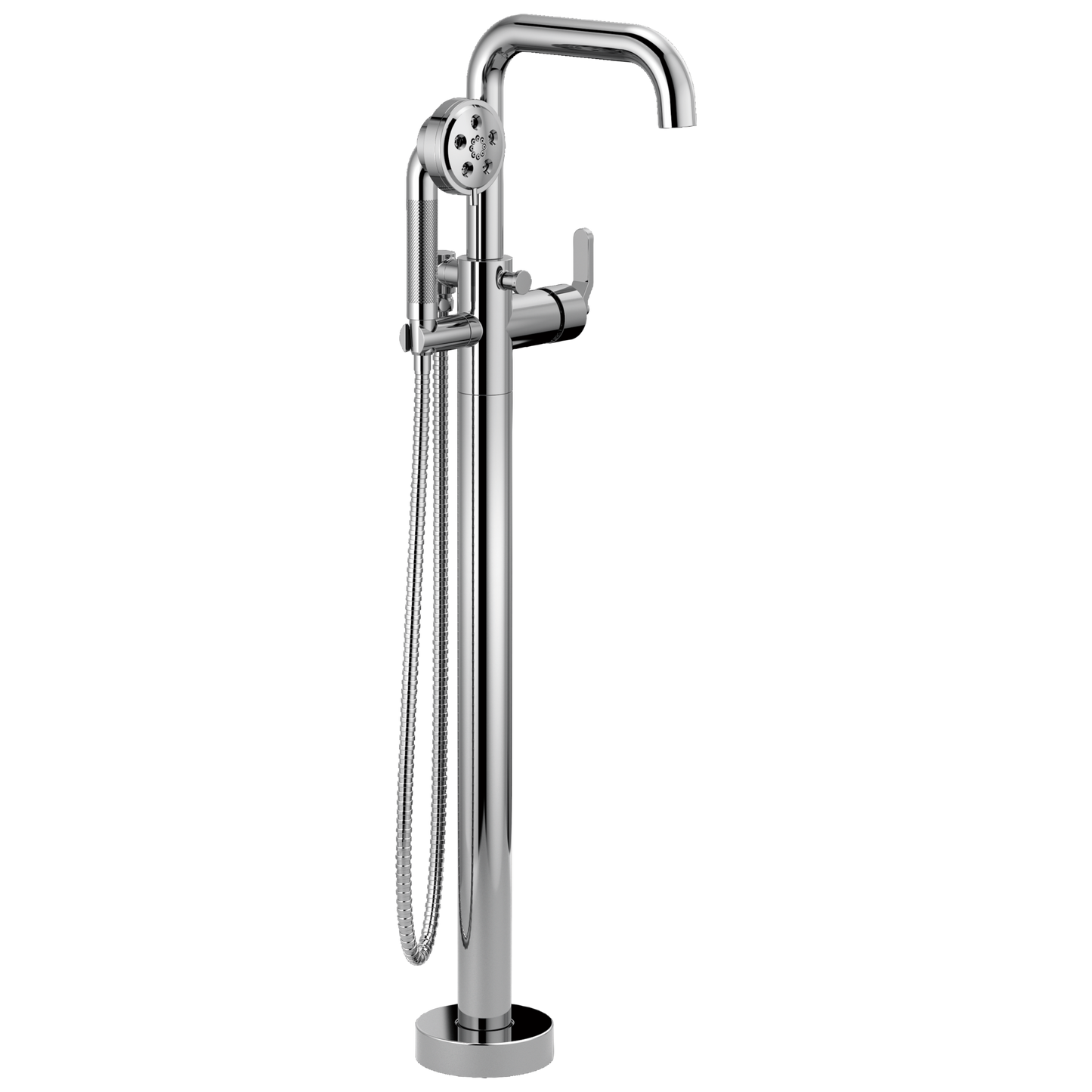 Brizo Litze Single-Handle Freestanding Tub Filler - Less Handle - Complete Kit - Polished Chrome