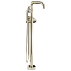 Litze Single-Handle Freestanding Tub Filler - Less Handle - Brilliance® Polished Nickel