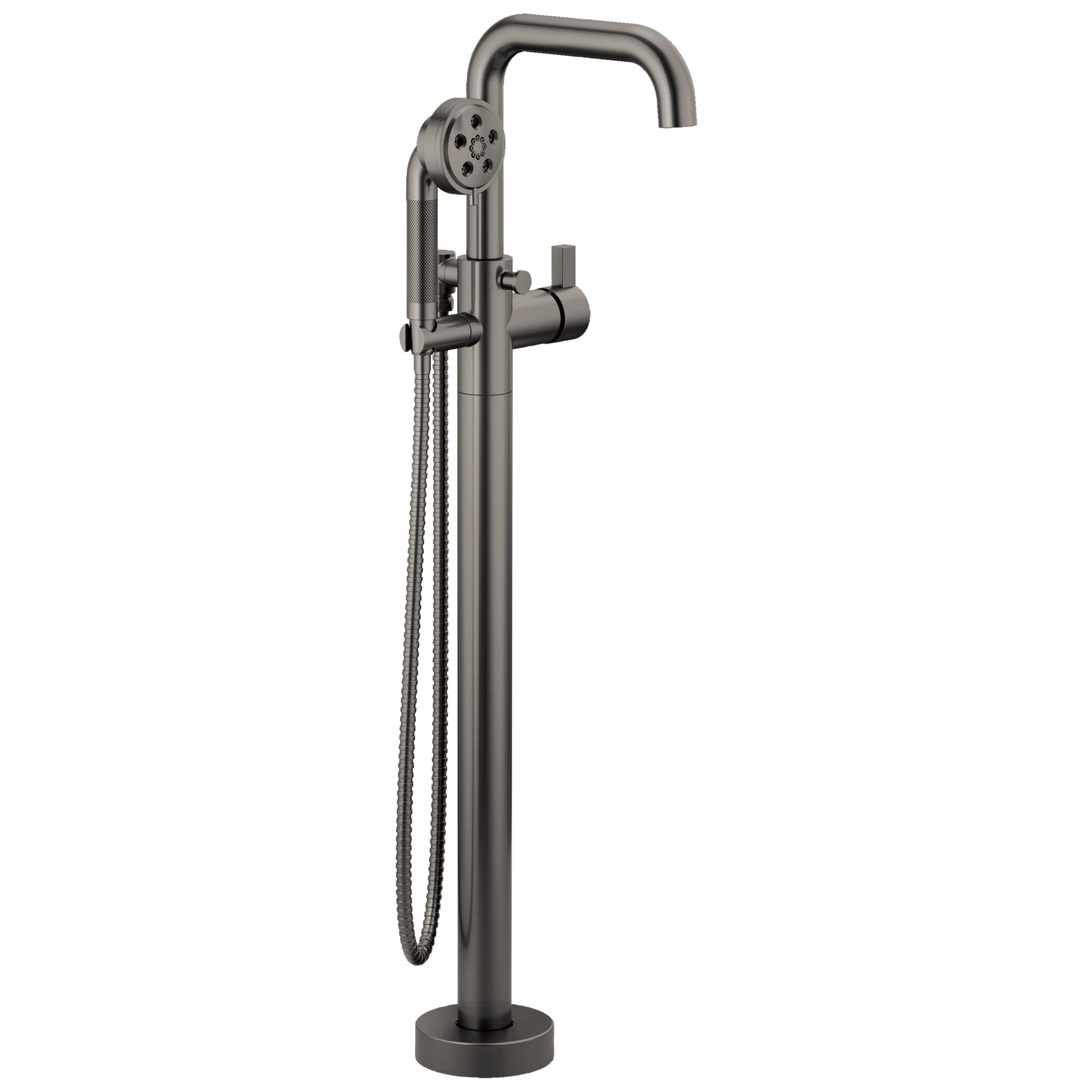 Brizo Litze Single-Handle Freestanding Tub Filler - Less Handle - Complete Kit - Brilliance® Luxe Steel®