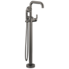 Brizo Litze Single-Handle Freestanding Tub Filler - Less Handle - Complete Kit - Brilliance® Luxe Steel®