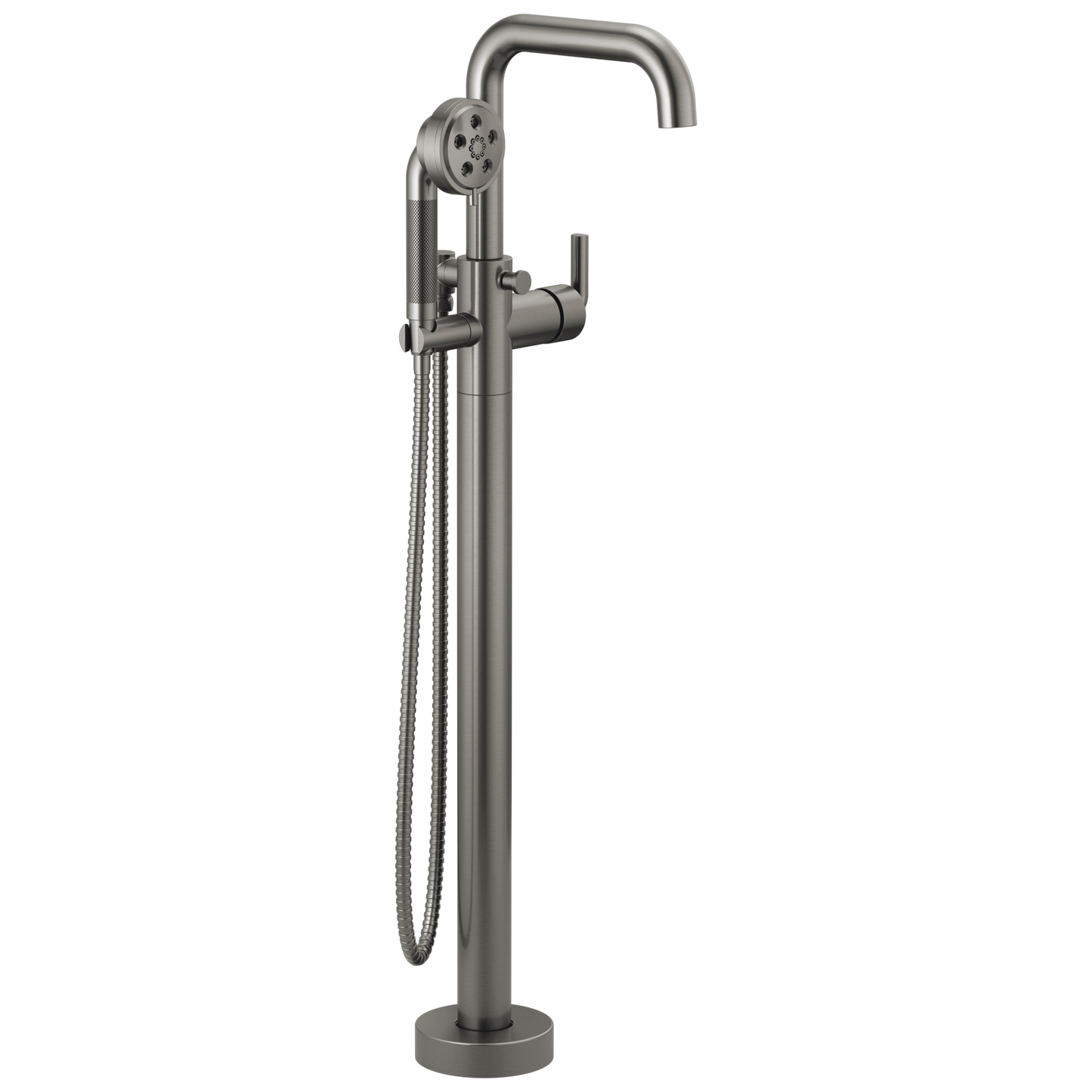 Brizo Litze Single-Handle Freestanding Tub Filler - Less Handle - Complete Kit - Brilliance® Luxe Steel®