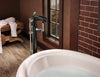 Rook Freestanding Floor Mount Tub Filler lifestyle