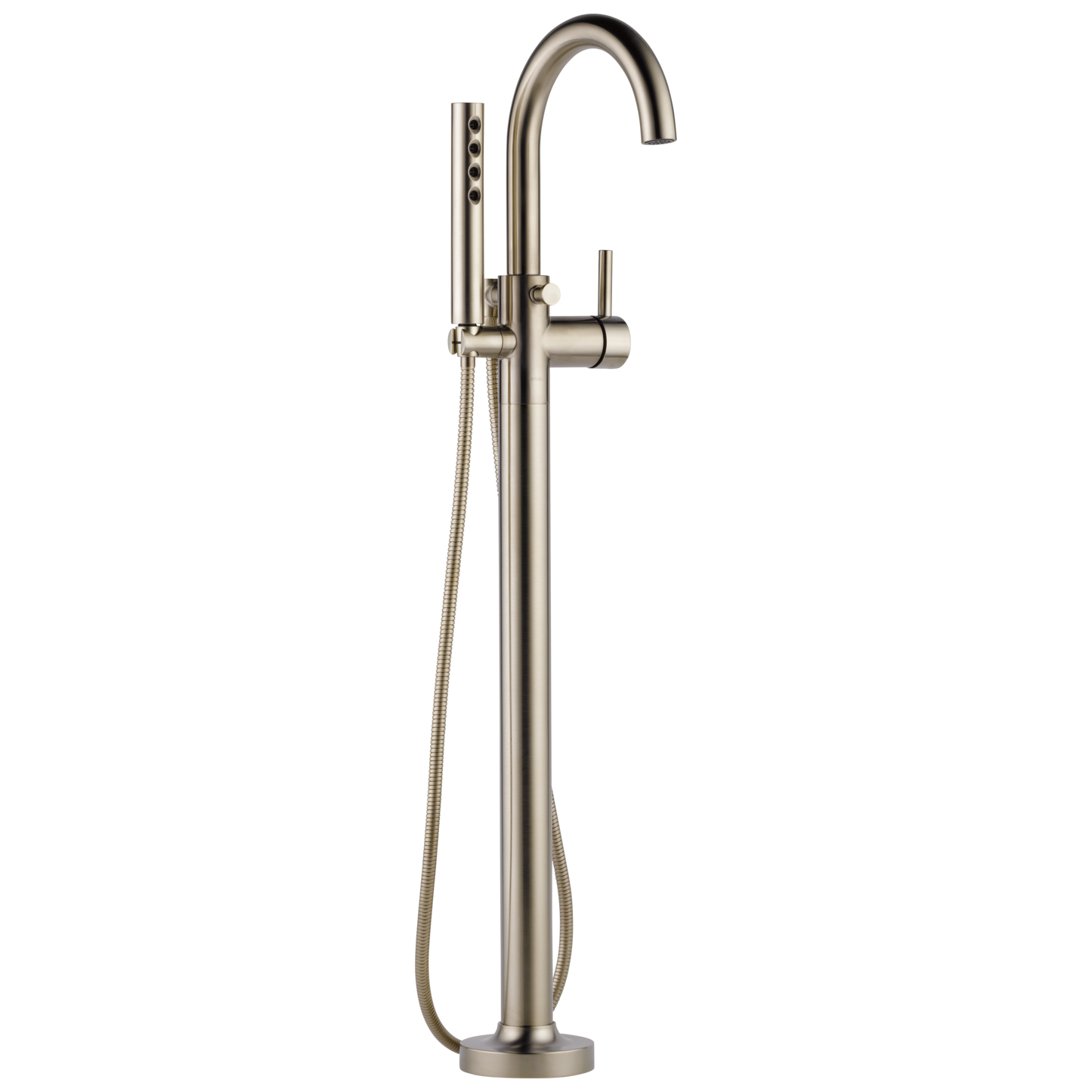 Odin Single-Handle Freestanding Tub Filler - Brilliance® Brushed Nickel
