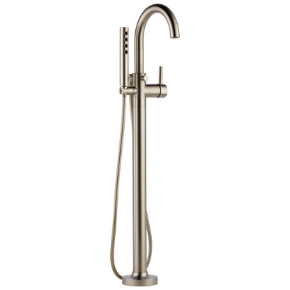 Odin Single-Handle Freestanding Tub Filler - Brilliance® Brushed Nickel