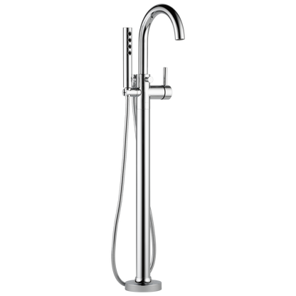 Odin Single-Handle Freestanding Tub Filler - Polished Chrome