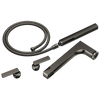 Kintsu Two-Handle Tub Filler Trim Kit With Lever Handles - Brilliance® Black Onyx