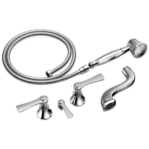 Brizo Two Handle Tub Filler Trim Kit With Lever Handles