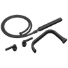Allaria Two-Handle Tub Filler Trim Kit with Lever Handles - Matte Black