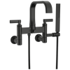 Brizo Allaria Two-Handle Tub Filler Trim Kit with Lever Handles - Complete Kit - Matte Black