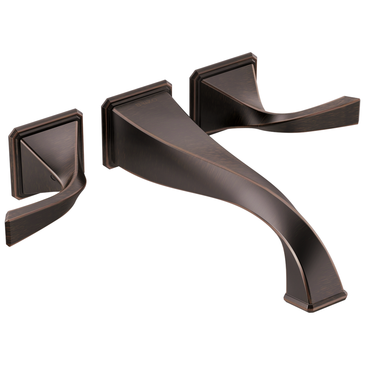 Virage Two-Handle Wall Mount Tub Filler - Venetian Bronze®