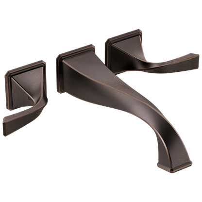 Virage Two-Handle Wall Mount Tub Filler - Venetian Bronze®