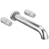 Litze Two-Handle Wall Mount Tub Filler - Less Handles lifestyle