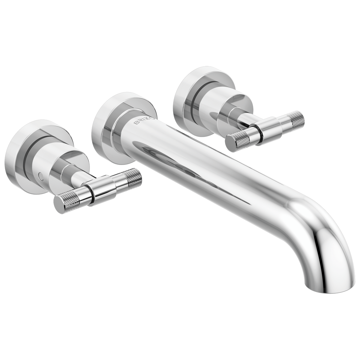 Brizo Litze Two-Handle Wall Mount Tub Filler - Less Handles - Complete Kit - Polished Chrome