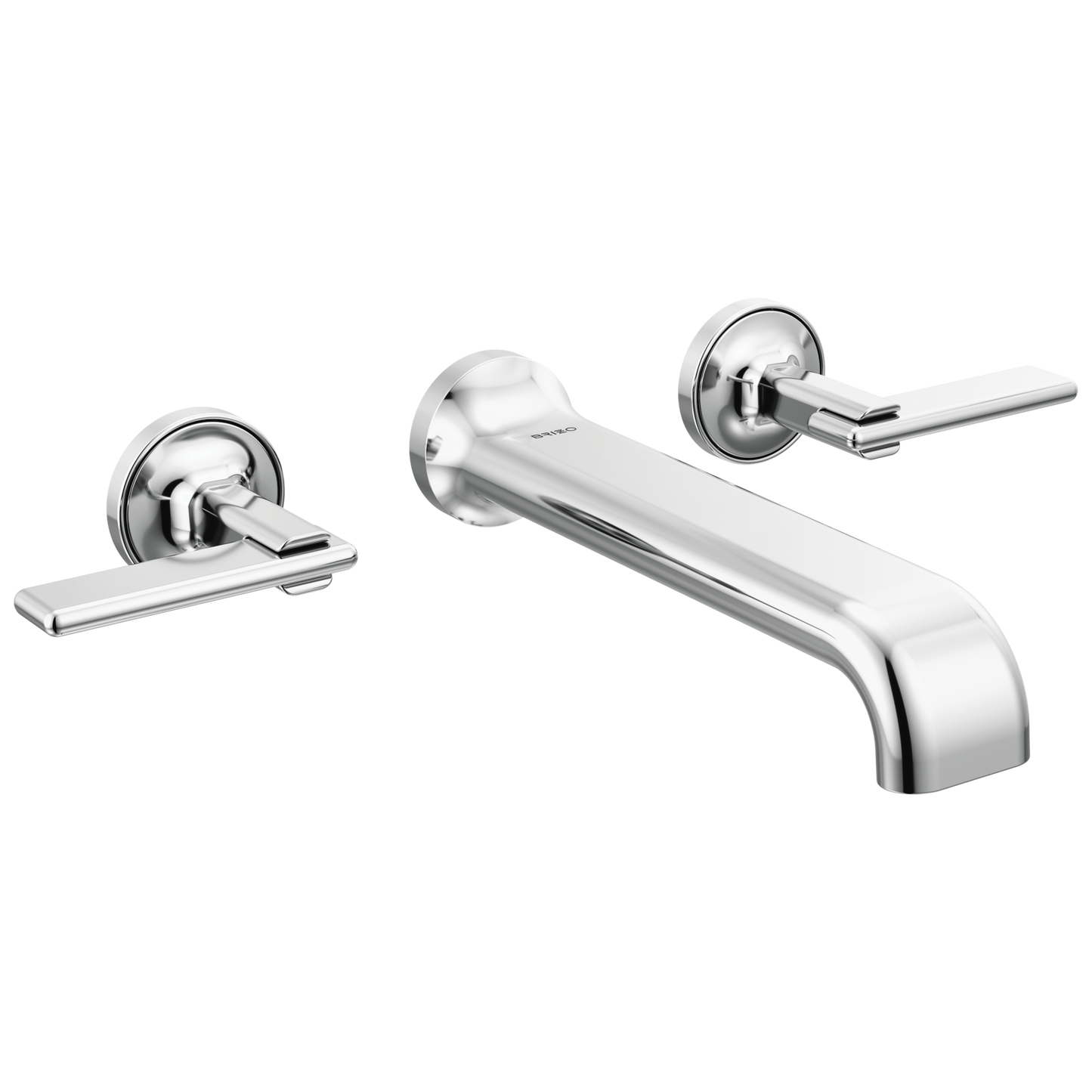 Brizo Allaria Two-Handle Wall Mount Tub Filler - Less Handles - Complete Kit - Polished Chrome