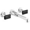 Brizo Invari Two-Handle Wall Mount Tub Filler - Less Handles - Complete Kit - Polished Chrome
