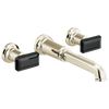 Brizo Invari Two-Handle Wall Mount Tub Filler - Less Handles - Complete Kit - Brilliance® Polished Nickel