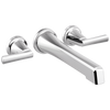 Brizo Levoir Two-Handle Wall Mount Tub Filler - Less Handles - Complete Kit - Polished Chrome