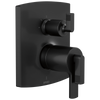 Brizo Brizo TempAssure Thermostatic Valve Trim with Integrated 3-Function Diverter Trim - Less Handles - Complete Kit - Matte Black