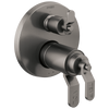 Brizo Litze TempAssure Thermostatic Valve with 3-Function Diverter Trim - Less Handles - Complete Kit - Brilliance® Luxe Steel®
