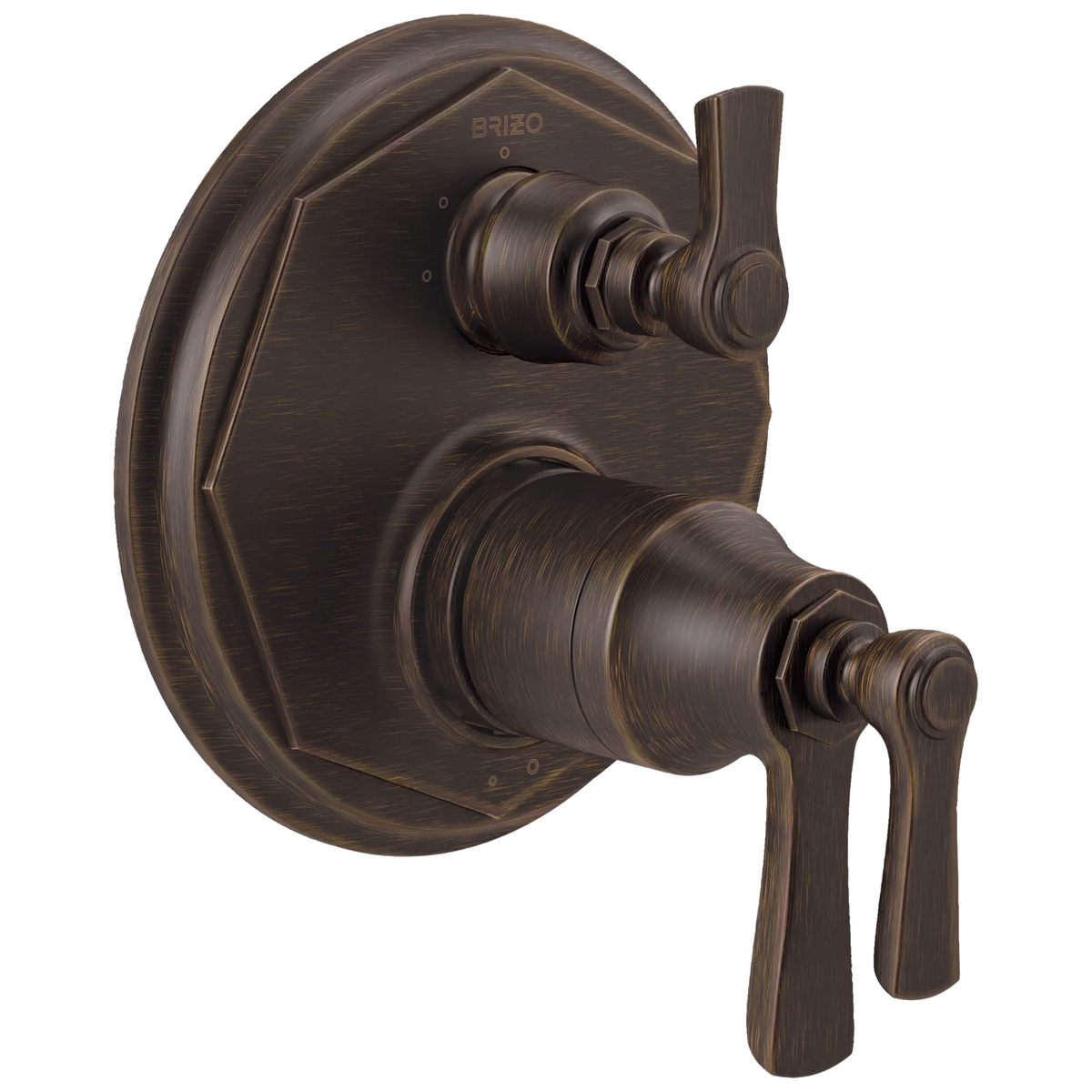 Rook TempAssure Thermostatic Valve with 3-Function Diverter Trim - Venetian Bronze®
