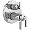Invari Brizo Invari: TempAssure Thermostatic Valve With Integrated 3-Function Diverter Trim - Polished Chrome