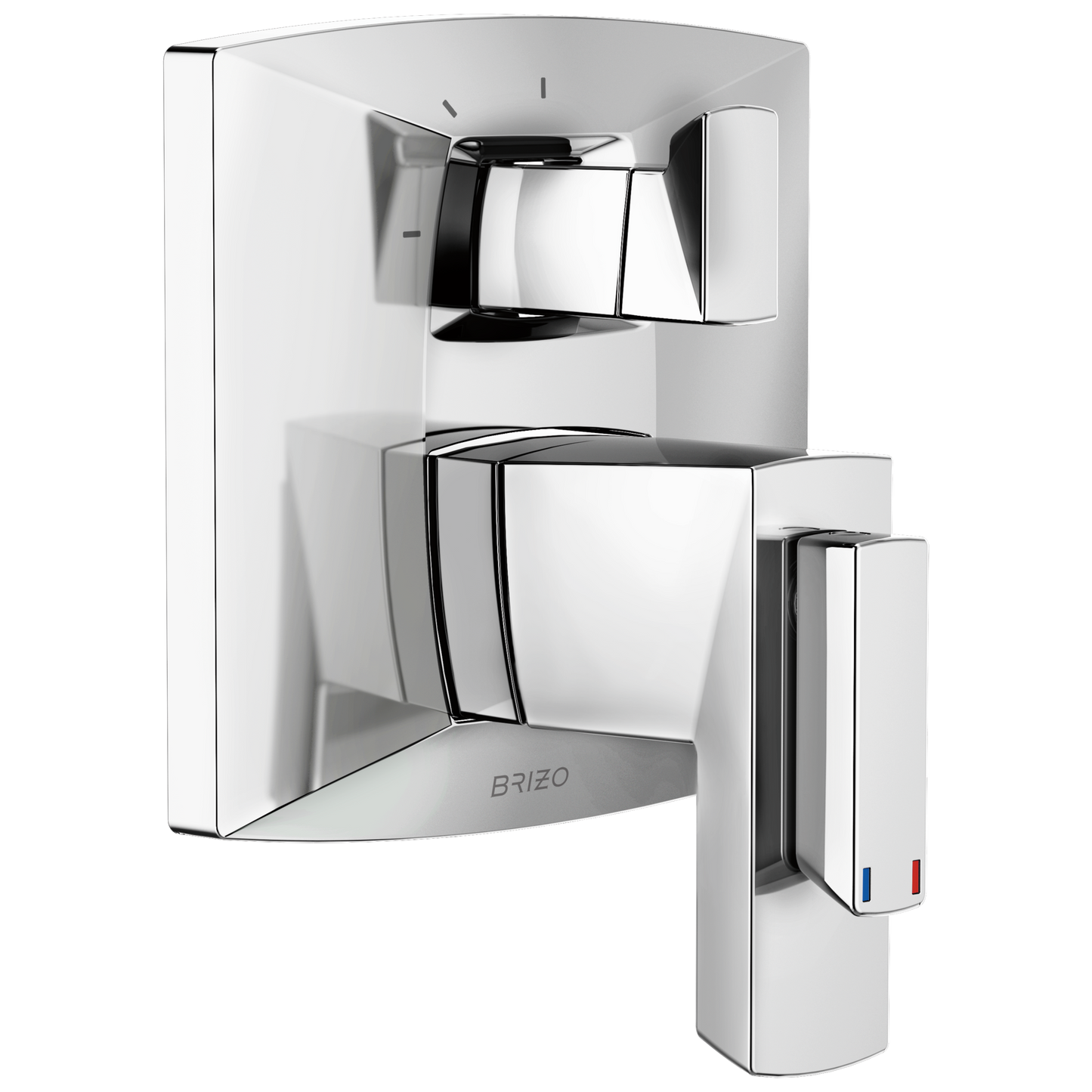Brizo Tempassure Thermostatic Valve With Integrated 3 Function Diverter Trim