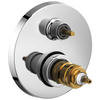 Litze TempAssure Thermostatic Valve with 6-Function Diverter Trim - Less Handles - Polished Chrome