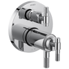 Brizo Litze TempAssure Thermostatic Valve with 6-Function Diverter Trim - Less Handles - Complete Kit - Polished Chrome