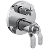 Brizo Litze TempAssure Thermostatic Valve with 6-Function Diverter Trim - Less Handles - Complete Kit - Polished Chrome