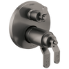 Brizo Litze TempAssure Thermostatic Valve with 6-Function Diverter Trim - Less Handles - Complete Kit - Brilliance® Luxe Steel®