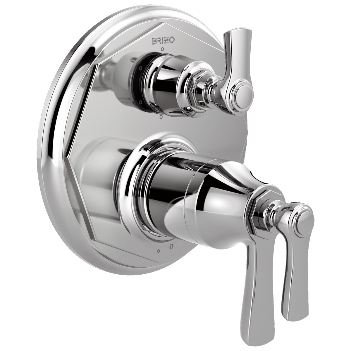 Rook TempAssure Thermostatic Valve with 6-Function Diverter Trim - Polished Chrome