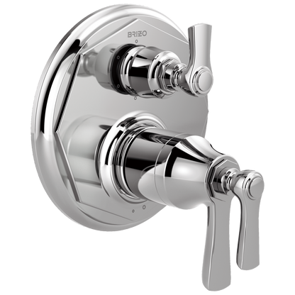 Rook TempAssure Thermostatic Valve with 6-Function Diverter Trim - Polished Chrome