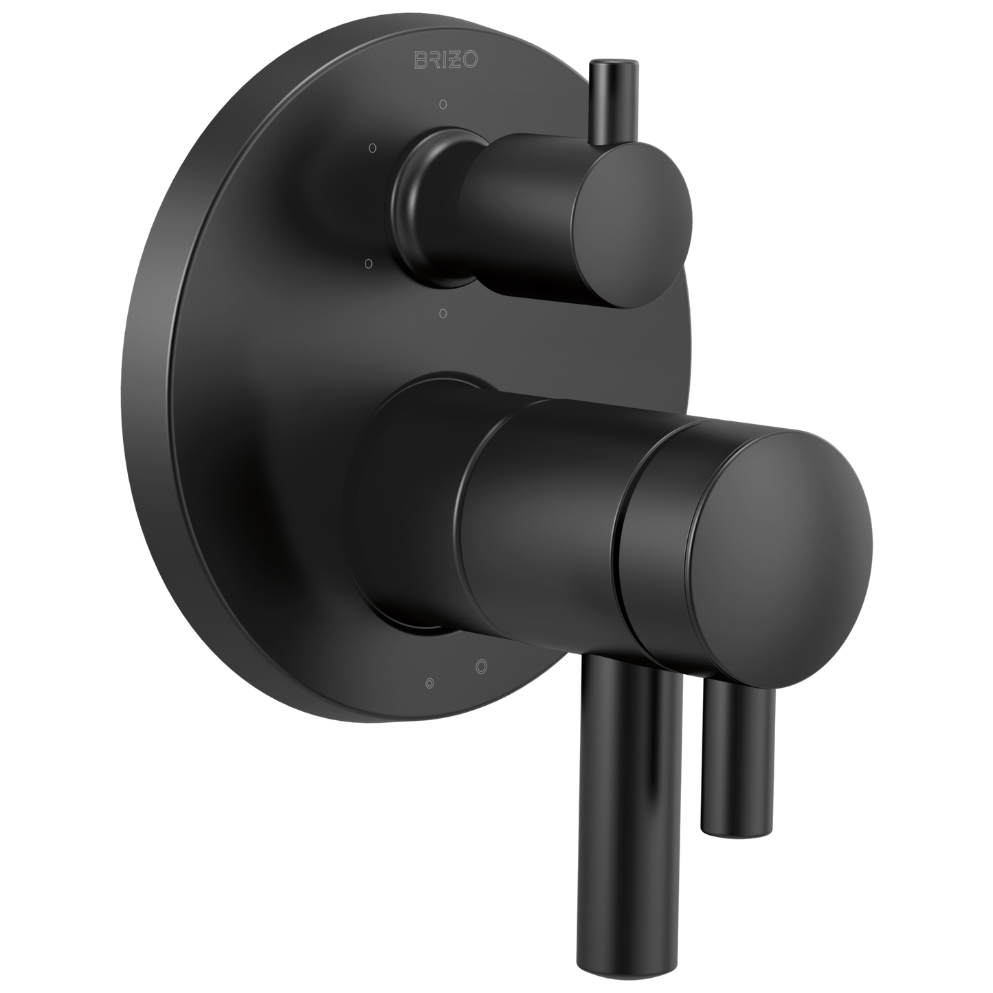Jason Wu for Brizo TempAssure Thermostatic Valve with Integrated 6-Function Diverter Trim - Matte Black