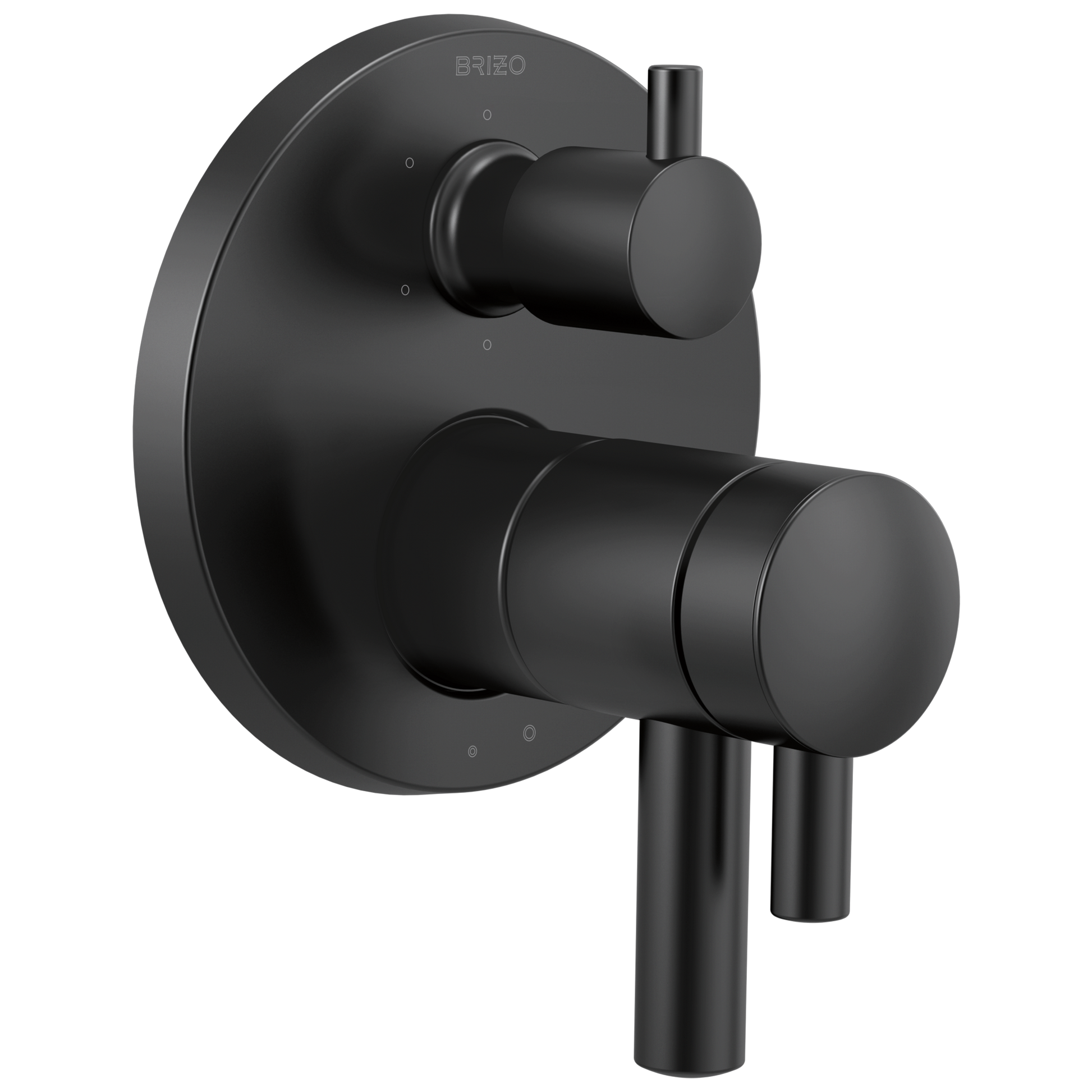 Jason Wu for Brizo TempAssure Thermostatic Valve with Integrated 6-Function Diverter Trim - Matte Black