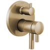 Jason Wu for Brizo TempAssure Thermostatic Valve with Integrated 6-Function Diverter Trim - Brilliance® Luxe Gold®