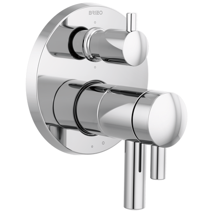 Jason Wu for Brizo TempAssure Thermostatic Valve with Integrated 6-Function Diverter Trim - Polished Chrome