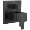 Siderna TempAssure Thermostatic Valve with Integrated 6-Function Diverter Trim - Matte Black