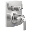 Brizo Brizo Pressure Balance Valve with Integrated 3-Function Diverter Trim - Less Handles - Complete Kit - Polished Chrome