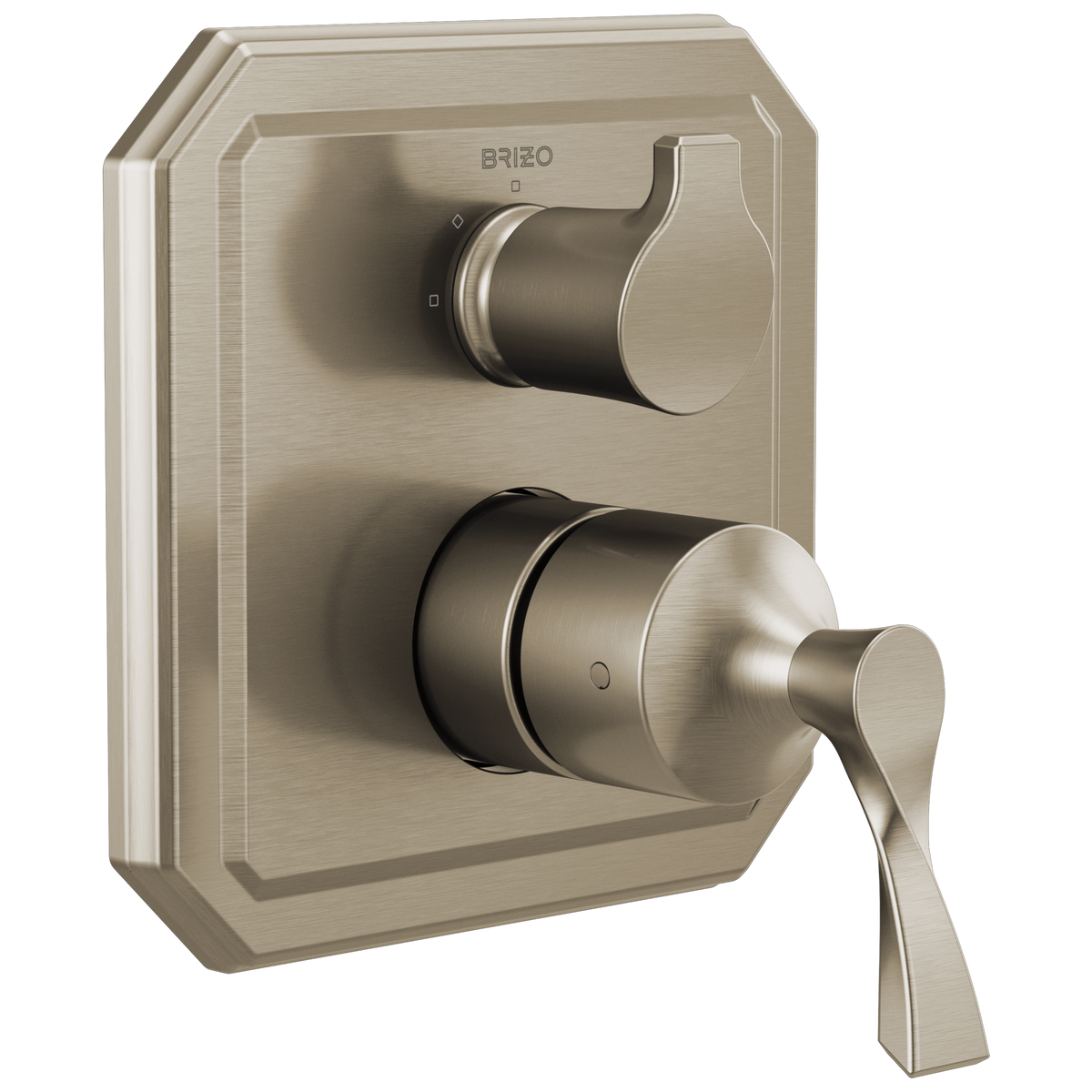 Virage Pressure Balance Valve with Integrated 3-Function Diverter Trim - Brilliance® Brushed Nickel