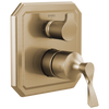 Virage Pressure Balance Valve with Integrated 3-Function Diverter Trim - Brilliance® Luxe Gold®