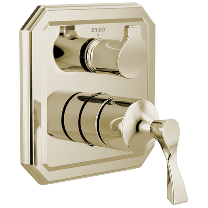 Virage Pressure Balance Valve with Integrated 3-Function Diverter Trim - Brilliance® Polished Nickel