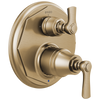 Rook Pressure Balance Valve with Integrated 3-Function Diverter Trim - Brilliance® Luxe Gold®