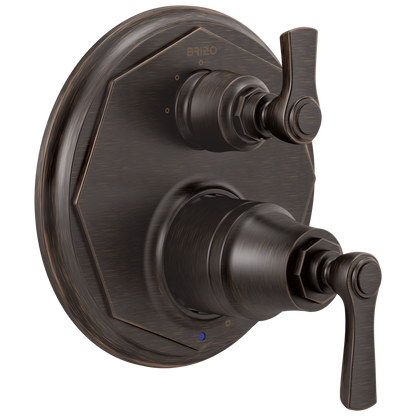Rook Pressure Balance Valve with Integrated 3-Function Diverter Trim - Venetian Bronze®