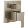 Siderna Pressure Balance Valve with Integrated 3-Function Diverter Trim - Brilliance® Brushed Nickel