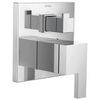 Siderna Pressure Balance Valve with Integrated 3-Function Diverter Trim - Polished Chrome