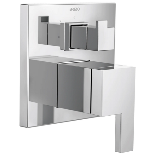 Siderna Pressure Balance Valve with Integrated 3-Function Diverter Trim - Polished Chrome