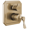 Virage Pressure Balance Valve with Integrated 6-Function Diverter Trim - Brilliance® Luxe Gold®